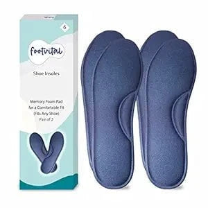Shoprythm foot Vital 6 / Blue / Pack of 2 Memory Foam Shoe Insoles Shoprythm foot Vital 6 / Blue / Pack of 2 Memory Foam Shoe Insoles